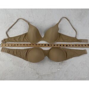 Maidenform 36 C Bra 0795 Beige Nude Adjustable Straps Women's Intimates Support